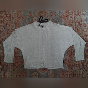 NWT Buffalo Jeans navy striped Dolman long sleeve top